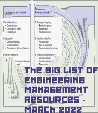 Leadership in engineering management