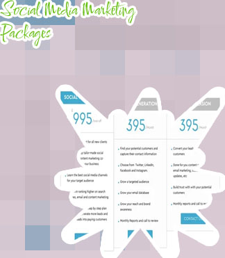 Social media marketing packages cost